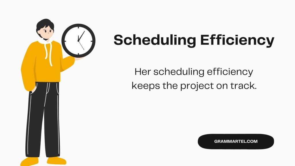 Scheduling Efficiency