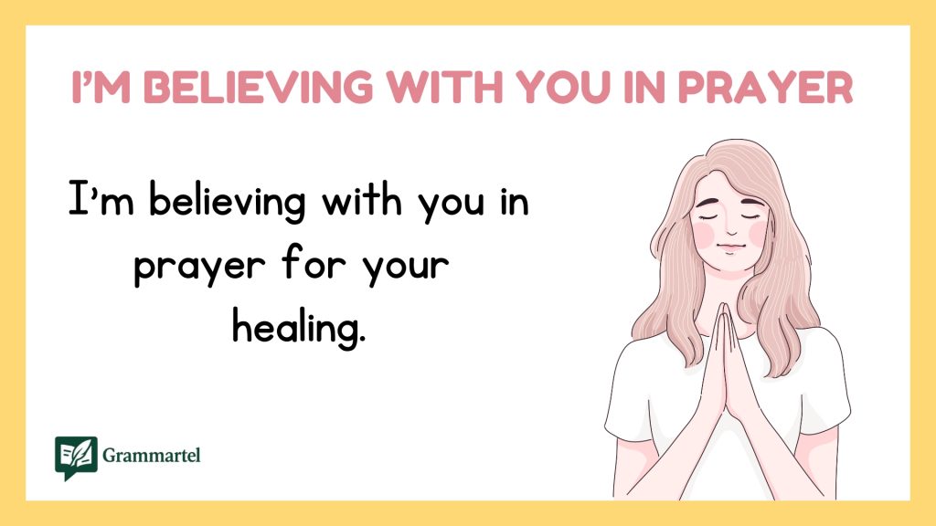 I’m Believing with You in Prayer