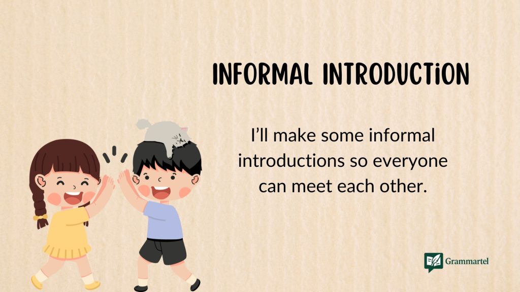  Informal Introduction