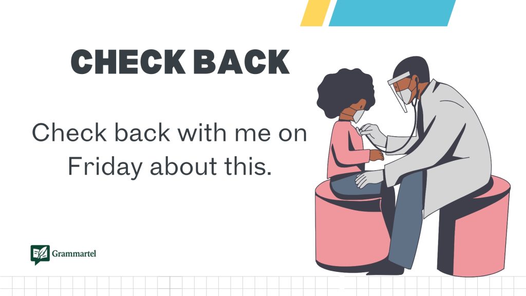 Check back
