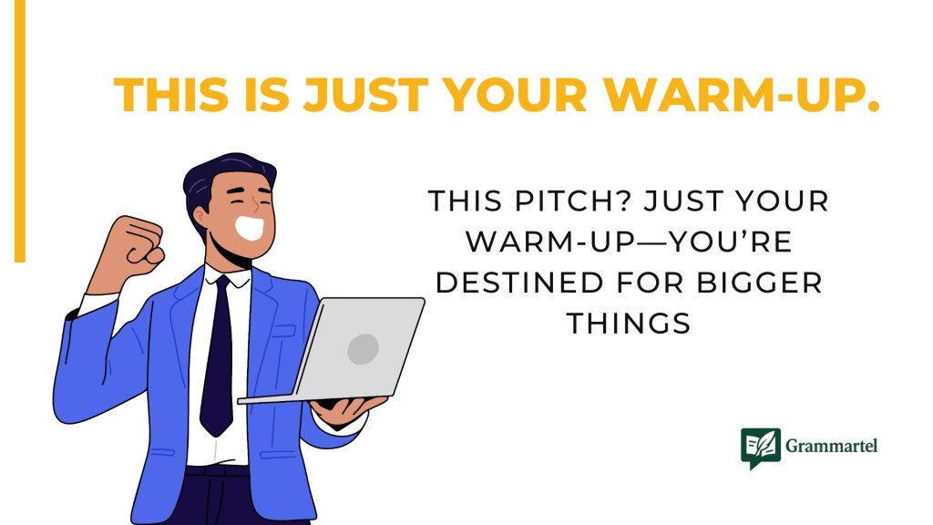 This is just your warm-up.