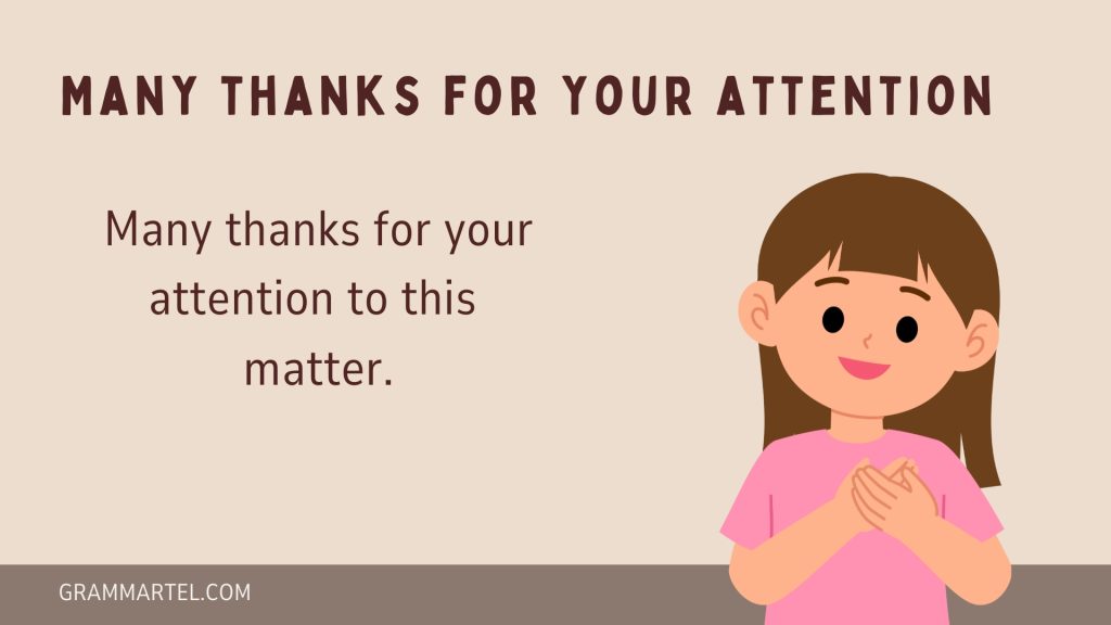  Many thanks for your attention